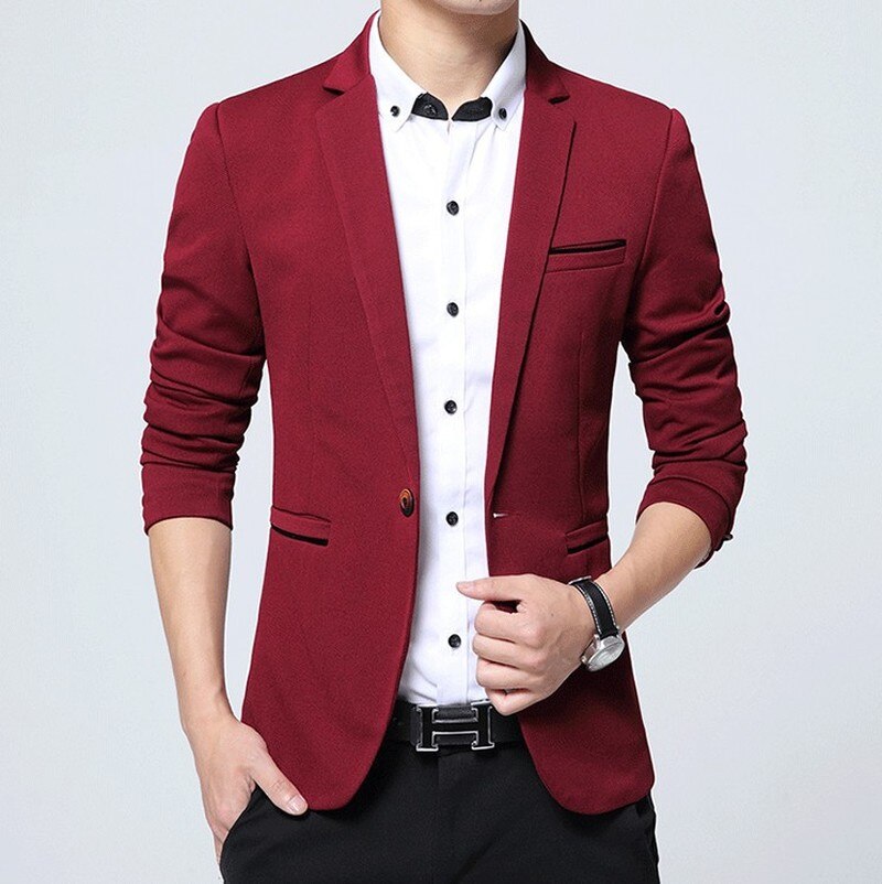 Zogaa Lente Herfst Luxe Mannen Blazer Casual Business Katoen Slim Fit Jasje Mannelijke Plus Size M-5XL Blazer Masculino