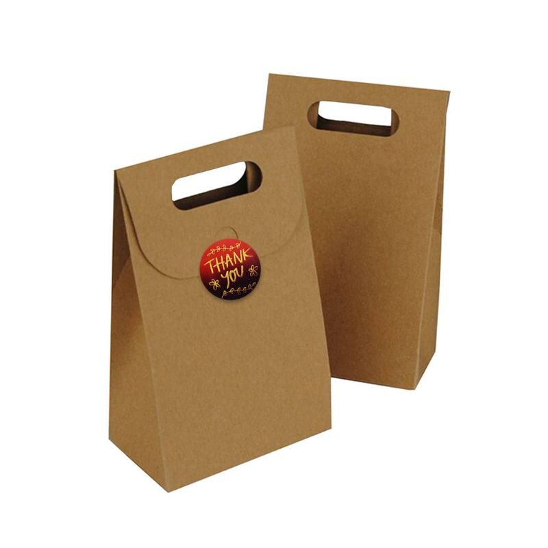 500 Pcs / Roll Sealing Sticker Labels Thank You Sticky Stickers Baking Paper Gif 667A