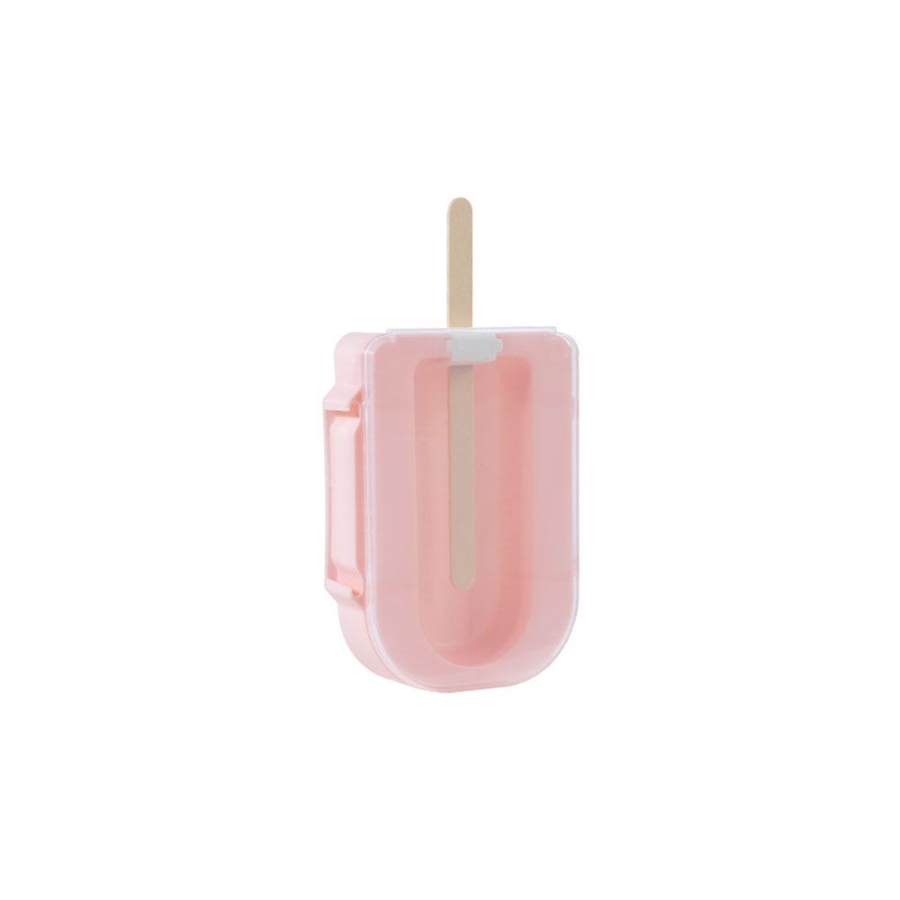 Homemade Popsicle Mold Reusable Ice Cream Mold With Stick And Lid Kitchen Tool Kitchen Accessories: Pink
