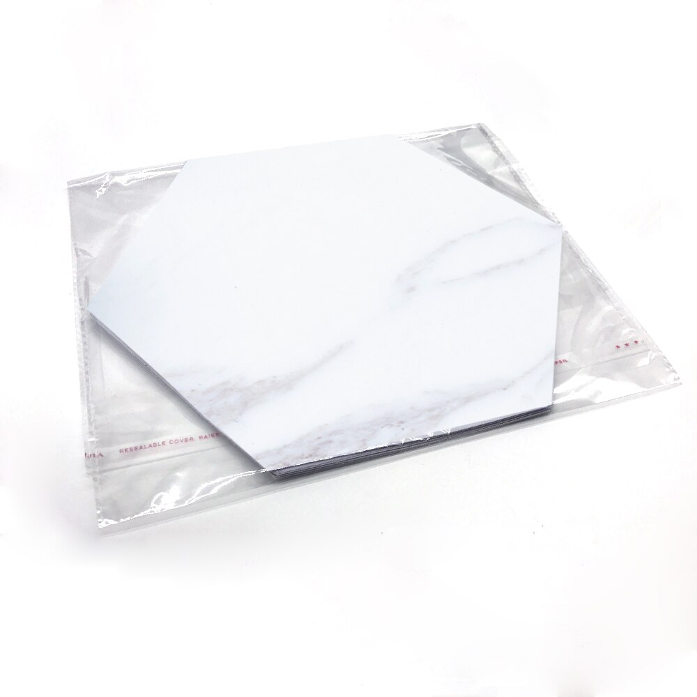 Funlife – Funlife®Autocollant hexagonal de carrelage de marbre, autocollant mural de sol de cuisine, facile à nettoyer, peler et coller, dosseret de cuisine auto-adhésif