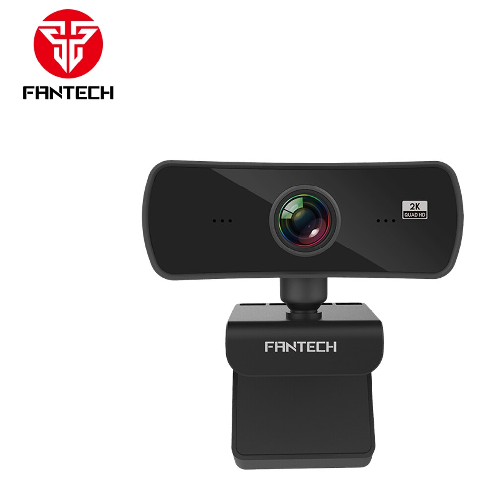 Fantech C30 Usb Hd Webcam Autofocus Ingebouwde Microfoon 2560X1440P 25fps Web Cam Camera Voor Desktop laptops Spel Pc: Default Title