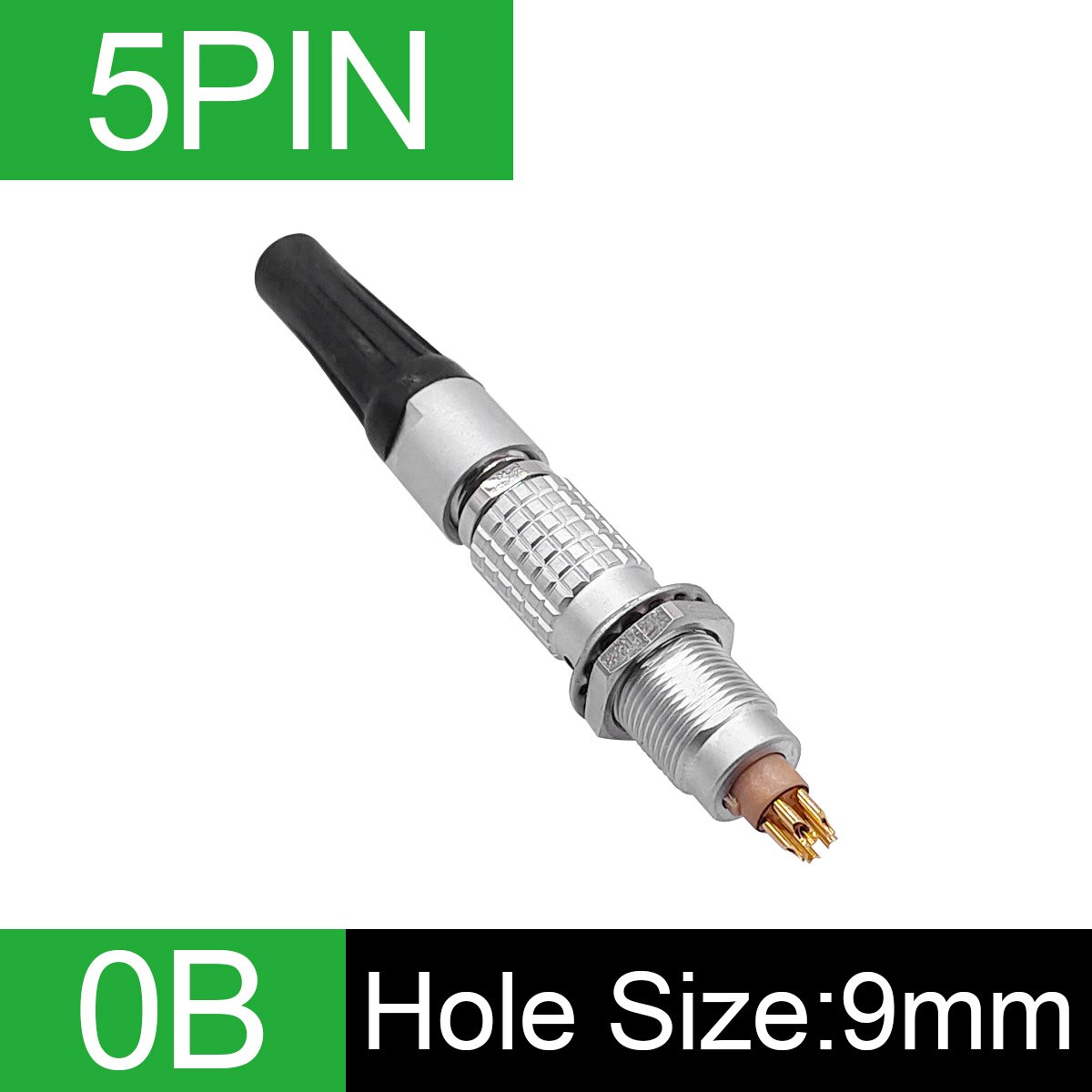 1Set 0B Connector 2 3 4 5 6 7 9 Pin FGG Plug For Sound Device Metal Circular Plug Cable Connector EGG Socket: MULTI