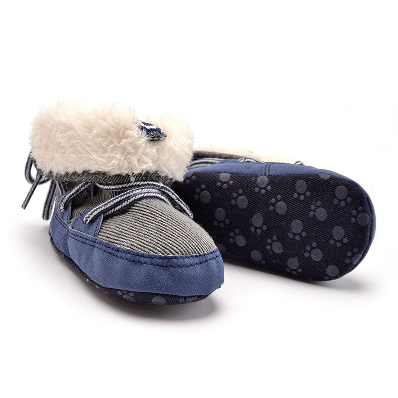 Del bambino Del bambino Pattini di bambino Del bambino Scarpe di Stoffa Morbida Caldo Dei Bambini del Cotone Stivali Caldi di Inverno Del bambino delle Ragazze Scarpe per bambini Del bambino stivali Da Neve ragazzo
