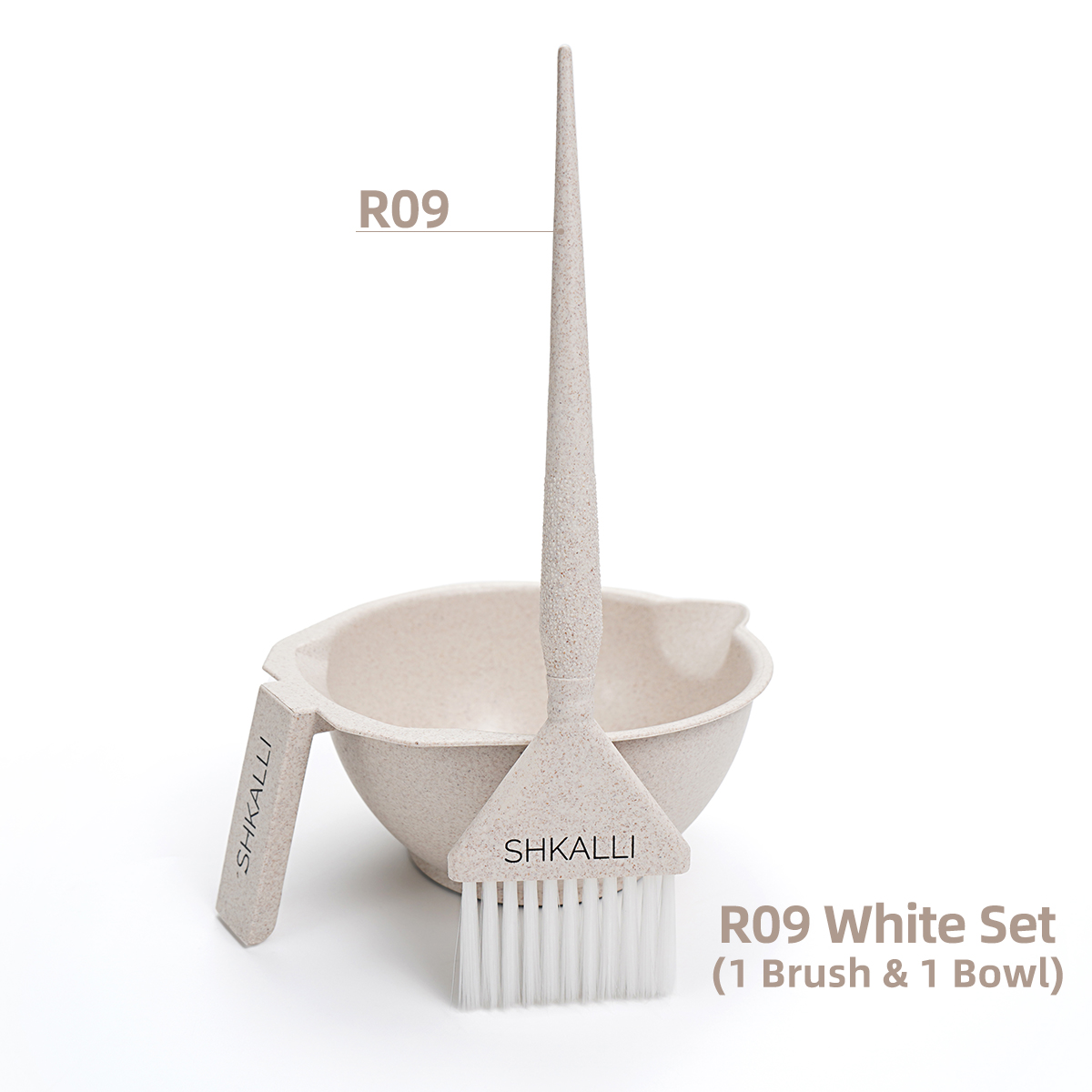 Kit de coloration des cheveux Balayage avec ensemble de pinceaux, bol de embau, de coiffure et outils de coiffage idéaux pour les stylistes: Rose Rouge