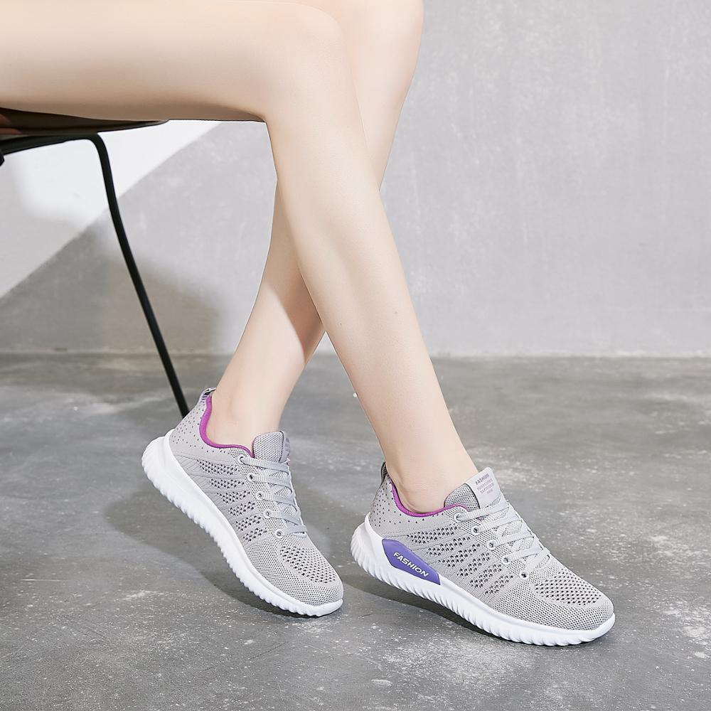 Tenis feminino märke lätta mjuka gympaskor dam tennisskor kvinnlig stabilitet promenadsneakers sneakers billigt