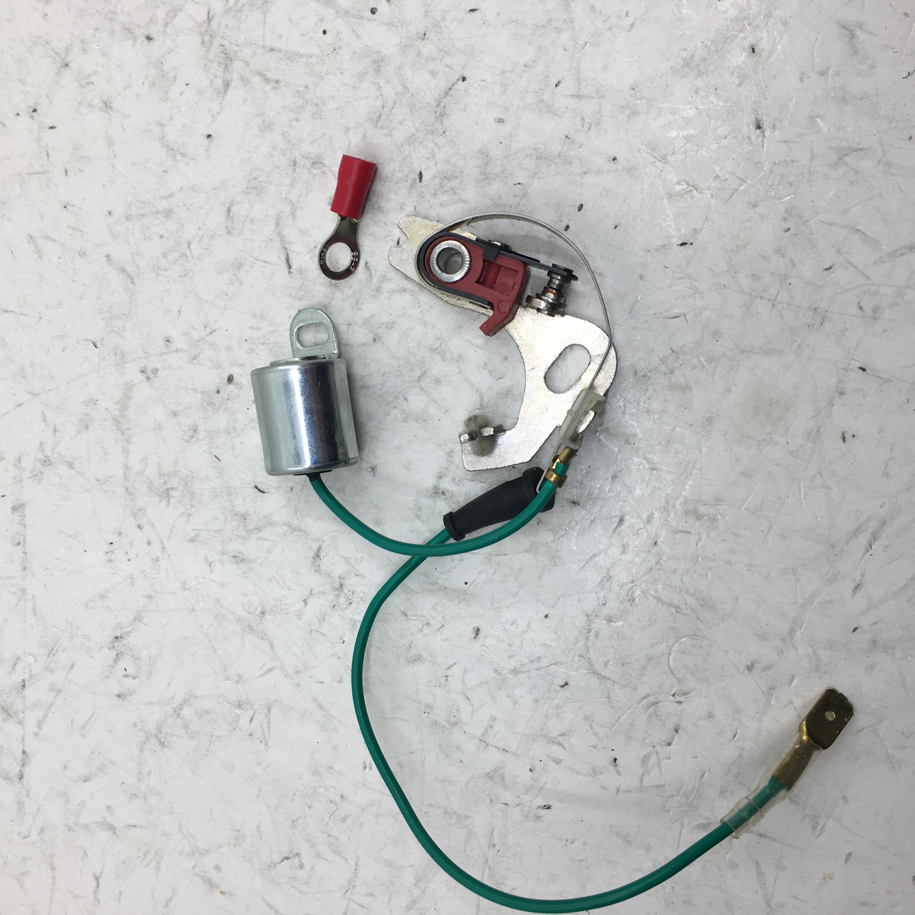 SherryBerg Punkte Kondensator & Niedrigen Spannung für lucas 45D 45D4 Verteiler zündung Bausatz für KLASSISCHE Mini MGB GT