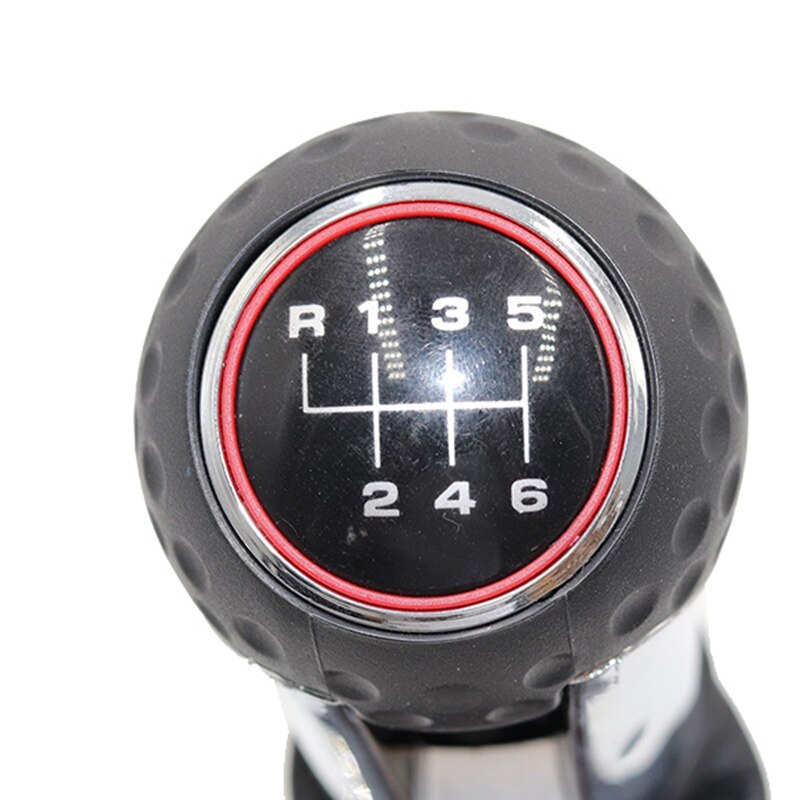 Cromo pomo de cambio de marchas para coche palanca Gaitor de arranque cubierta para VW GOLF 4 IV MK4 GTI GTD R32 Bora Jetta Golf 5 V MK5 A5 6 MK6 7 MK7