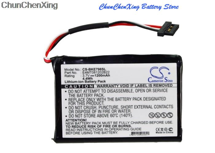 Cameron Sino 1200mAh Batteria E4MT081202B22 per Becker BE7934, BE7988, Traffic Assist 7934, Ad Alta Velocità, ad alta velocità II 79, Z100