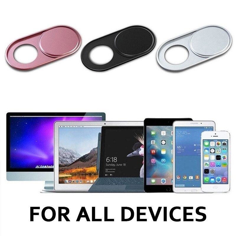 1/3/6 Pcs! Webcam Cover Anti Spy Metalen Materiaal Privacy Upgrade Telefoon Privacy Sticker Voor Iphone Smartphone Laptop Pc Tablet Len