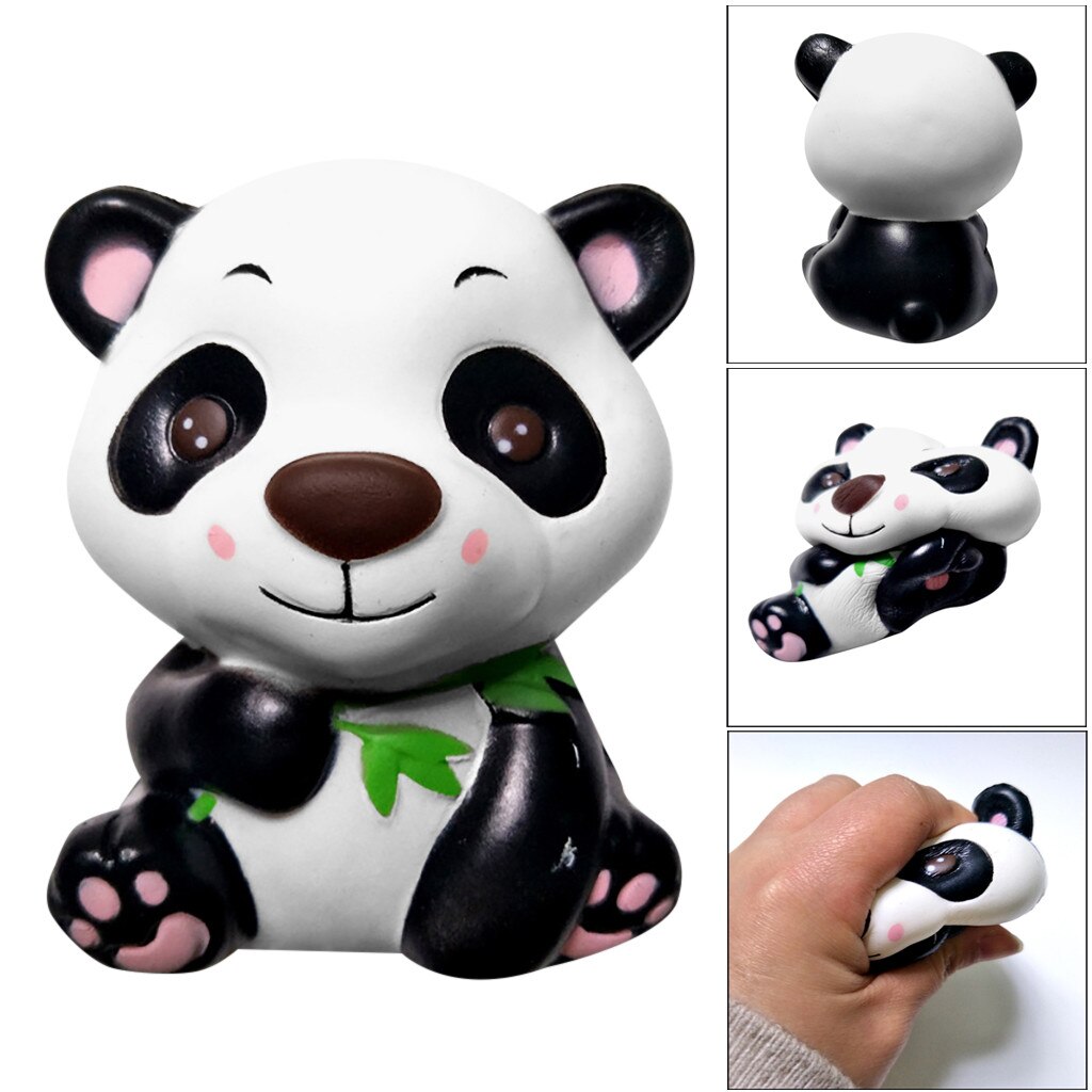 Kawaii Squishy Speelgoed Panda Prachtige Fun Panda Super Langzaam Stijgende Squeeze Druk Stress Reliever Speelgoed Fun Kids Speelgoed Cadeau