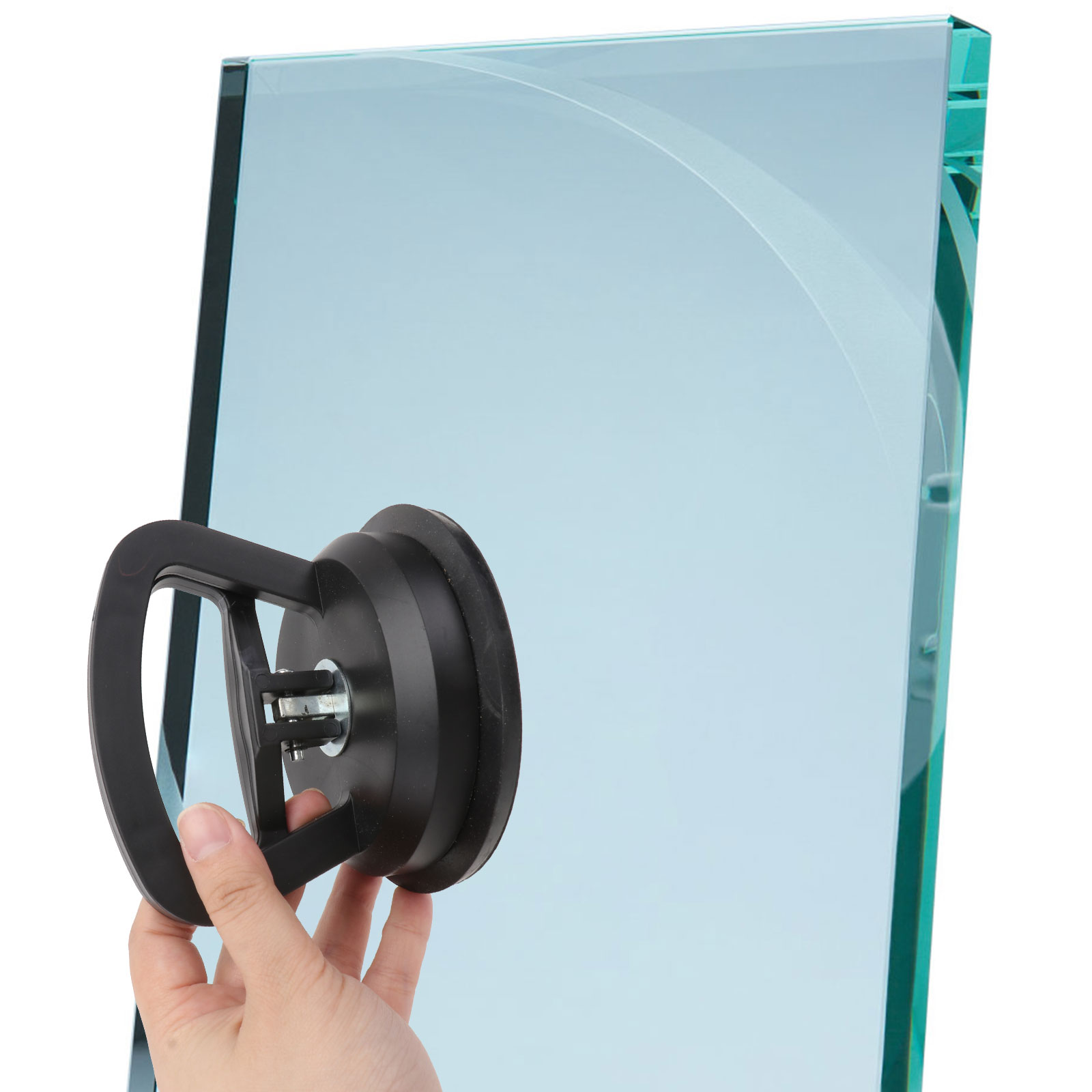 1Pc Suction Lifter Glass Floor Tile Vacuum Lifter Durable Lifting Tool Black