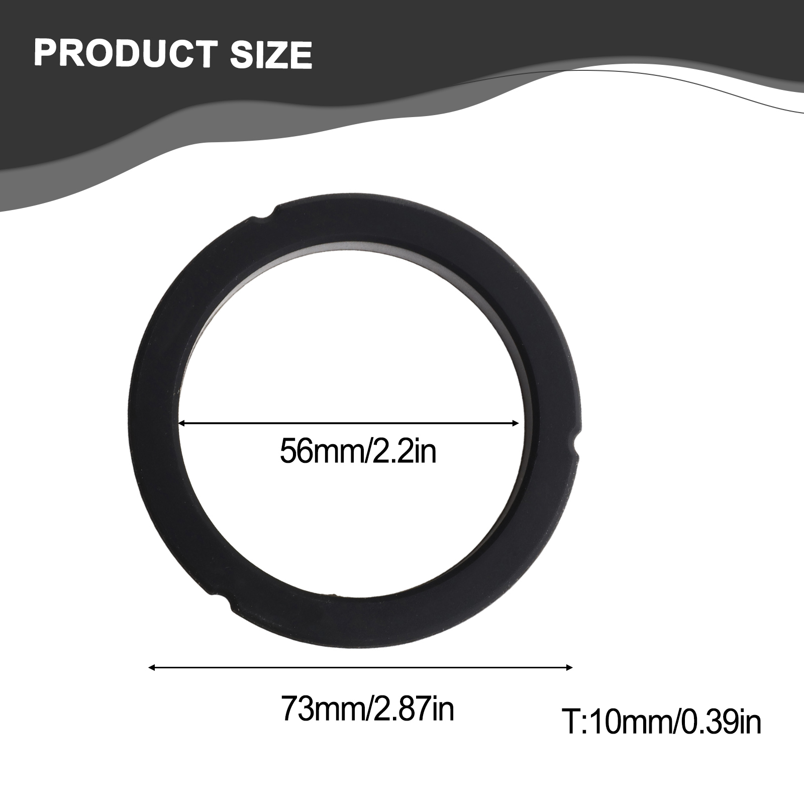 Gruppenkopfdichtung für Bezzera-Espressomaschinen, 73 x 56 x 10 mm, Ersatzteil für verbesserte Brauftritte