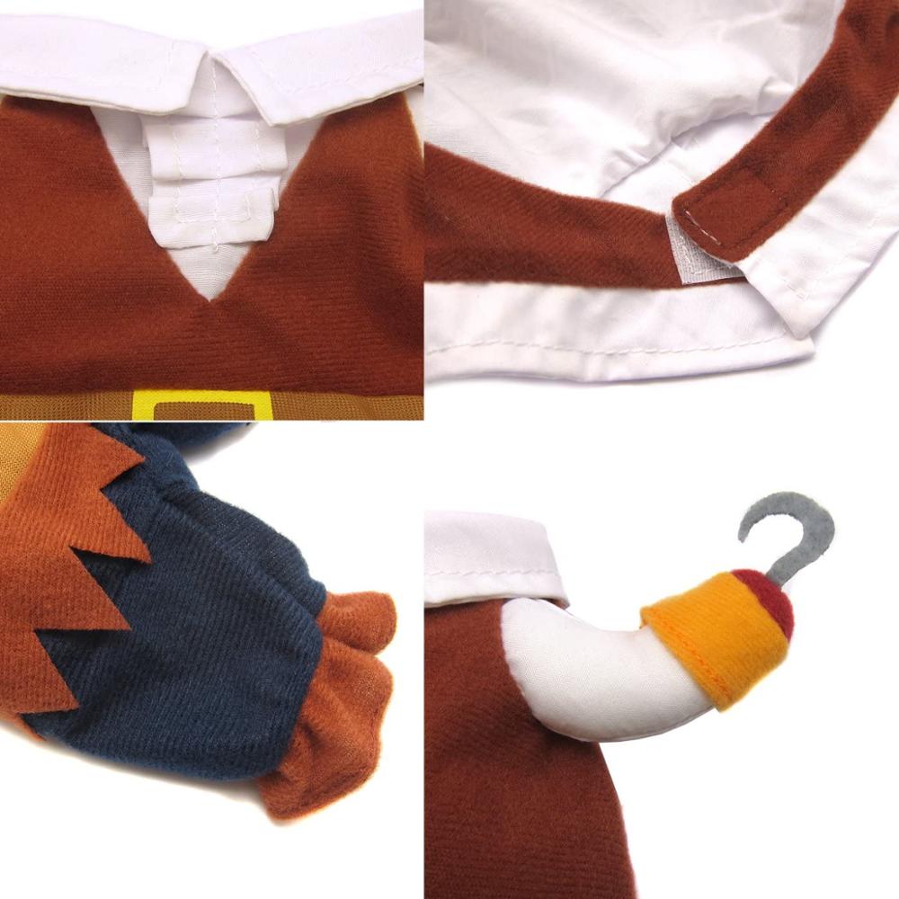 Ropa divertida para mascotas disfraz de pirata para Cosplay perro gato Halloween eventos especiales disfraz ropa para perros pequeños medianos