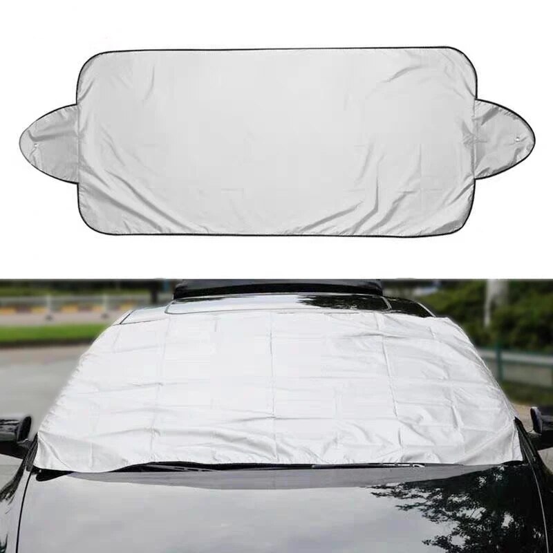 Autoruitbeschermer tegen vallende bladeren, zonnescherm, stof, vorst, sneeuw, voorruitafdekking, auto-exterieuraccessoires