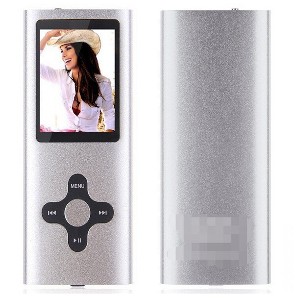 Player Mp3 Mp4 16 GB Digital Compact Portable Photo Viewer Voice Recorder MP4 Players: Silver