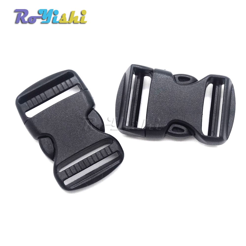 1pcs Plastic Side Release Buckles Slimwaist Backpack Straps Webbing
