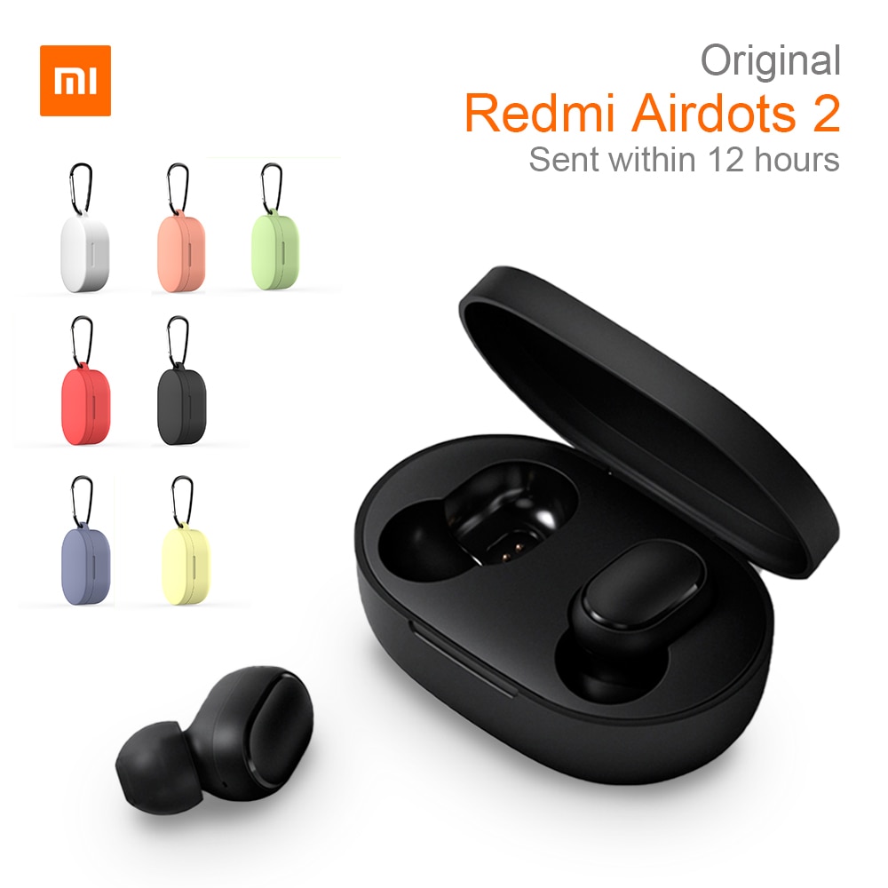 Original Xiaomi Redmi AirDots 2 Wireless Bluetooth 5.0 TWS Earphone Headset Left Right Low Lag Mode