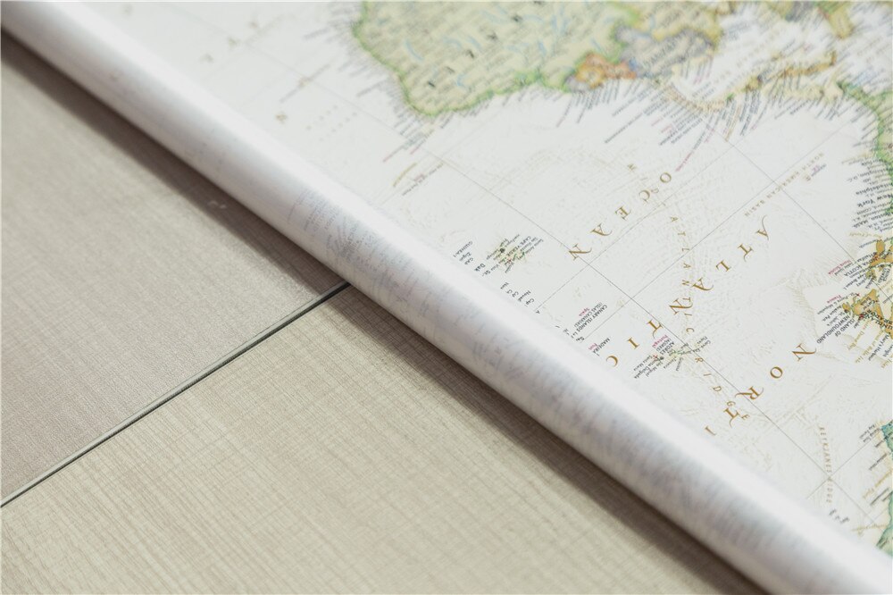 A1 Size HD Printed The Far East Map in 1952 Roll Packaged Creased-free Fine Canvas Wall Map For Home Decoration