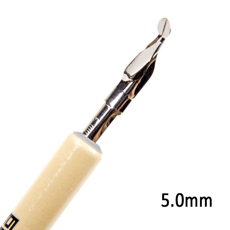 Lifemaster jujiang nib pen / springvand dip pen rundt tip til kalligrafi / tegneserie maleri / musikalsk notation kunst: 5mm