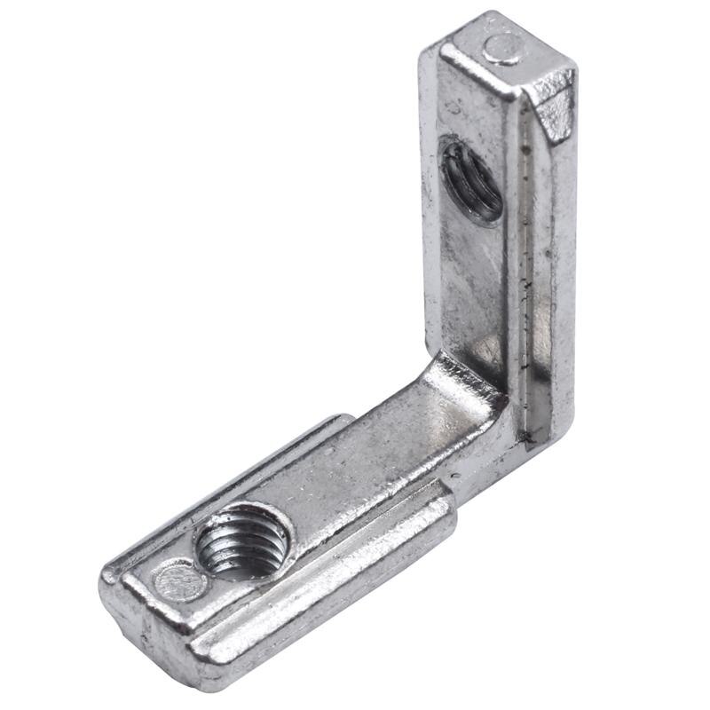 Förderung! 10x T-Schlüssel L-förmigen interne ecke stecker halterung für Aluminium profil serie Schlüssel 6mm