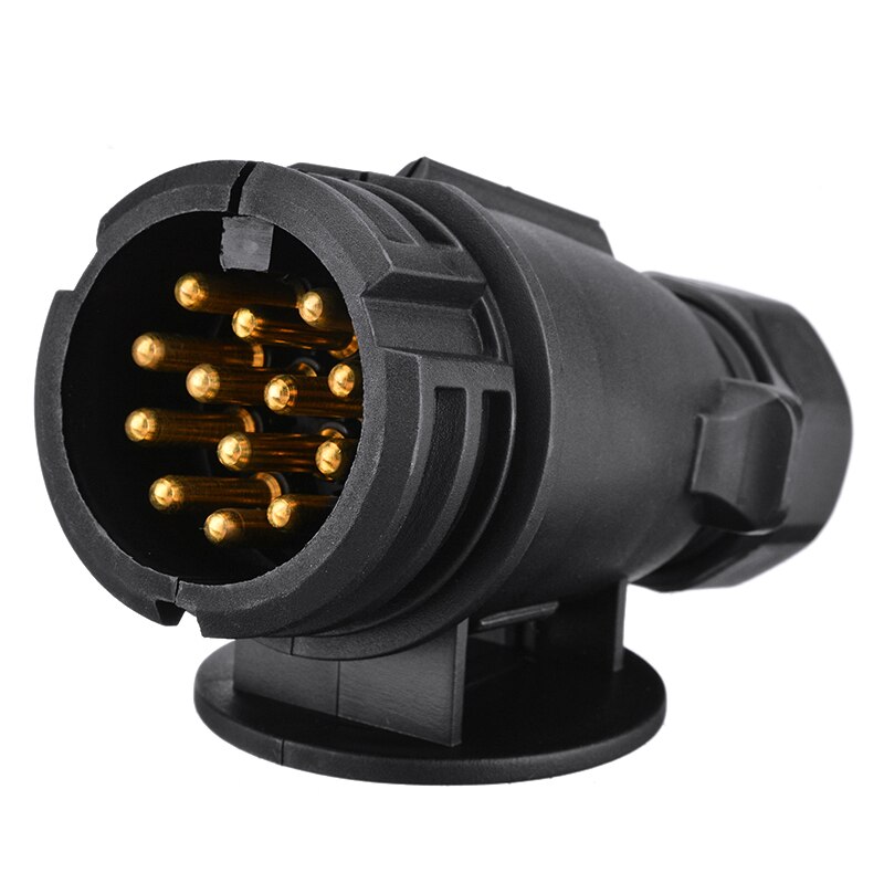 1PC Car Trailer Tester 13 Pin Towing Light Cable Circuit Plug Socket 13 Core Socket 12V Electrics Diagnostic Tools