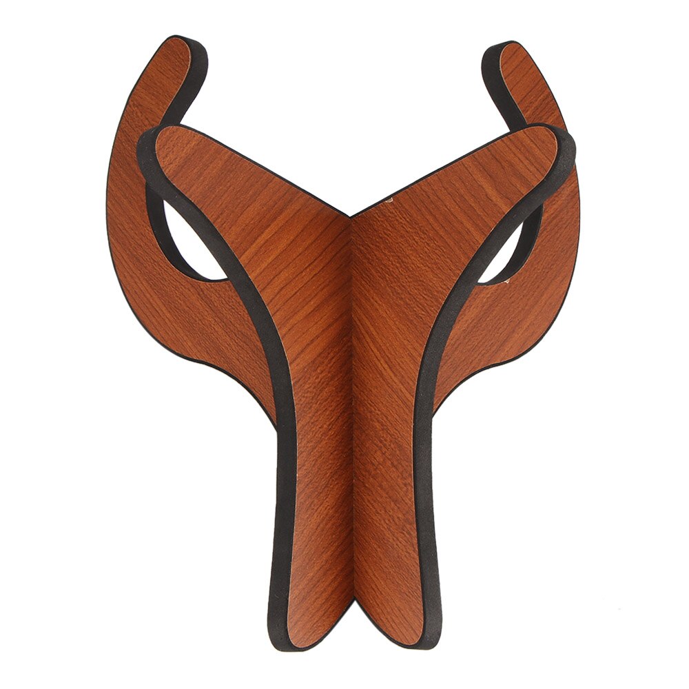 Guitar Stand Foldable Violin Stand Portable Ukulele Wooden Long Stand Bracket Musical Strings Instrument Holder Part Accessories