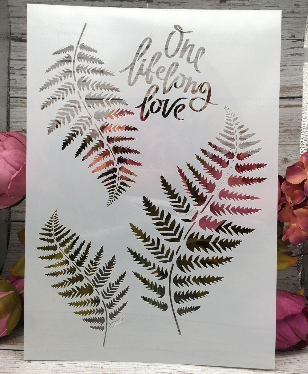 4 Teile/los A4 Blätter Schmetterling Baum DIY Schichtung Schablonen Malerei Sammelalbum Färbung Präge Album Dekorative Karte Vorlage