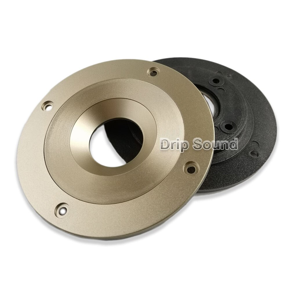 4 "tums högtalare diskanthölje panel dekorativ cirkel högtalare fast platta  od105mm 30mm hål