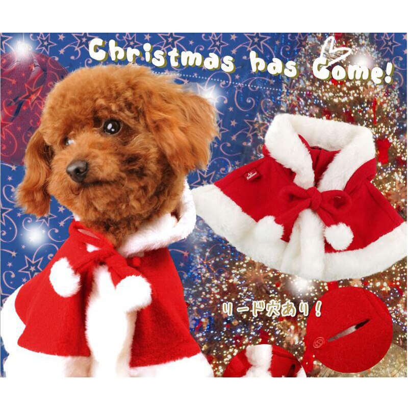 Kerst Hond Kleding Pet Puppy Sjaal Mantel Hoodie Jasje Puppy Kleding Voor Honden