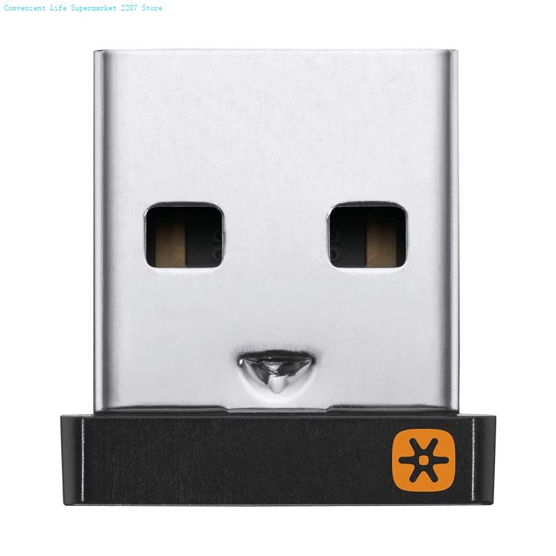 6 Channel Wireless Dongle USB Receiver Adapter for Logitech Unifying Mouse MK365 M905 M510 Keyboard K800 K750 K520