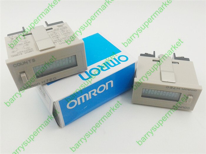 Omron H7EC-6 Electronic punch industrial counter vending machine digital counter counts when tired NO voltag with battery