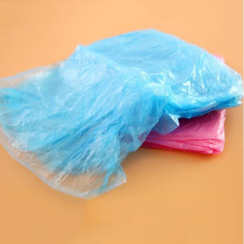 Disposable PVC Raincoat Rainwear Suit Thickened Waterproof Rain Poncho Coat Adult Clear Transparent Camping Hoodie