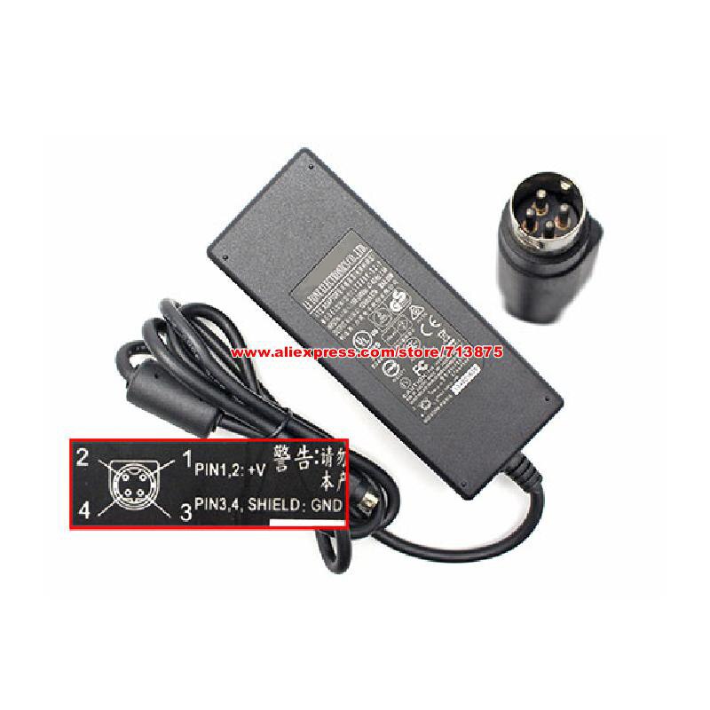Echte 12V 6,67 A AC Adapter Runde mit 4 Stift Stecker 80W Ladegerät für LTE LTE90E-S2-2 Netzteil