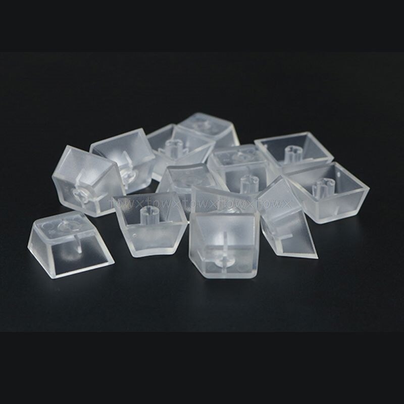 10Pcs Transparent ABS Keycaps Mechanical keyboard Keycaps Matte Backlit Keycaps J20 20