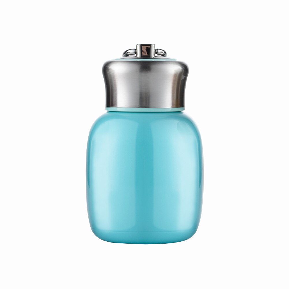 Récipient de bouteilles d'eau de tasse isolé par vide d'acier inoxydable d'enfants de 200ML: Blue Green