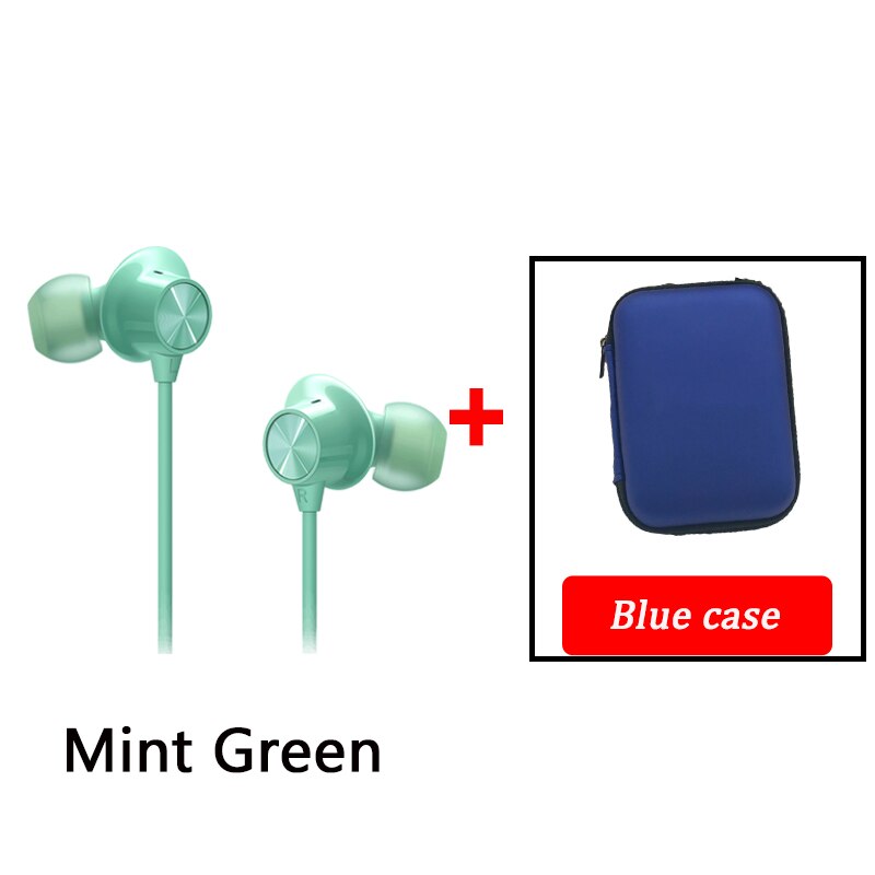 Oneplus-auriculares inalámbricos con Control magnético, audífonos Oneplus 8 Pro 7T 7 Pro con Control magnético dinámico y bluetooth: Mint green n blue