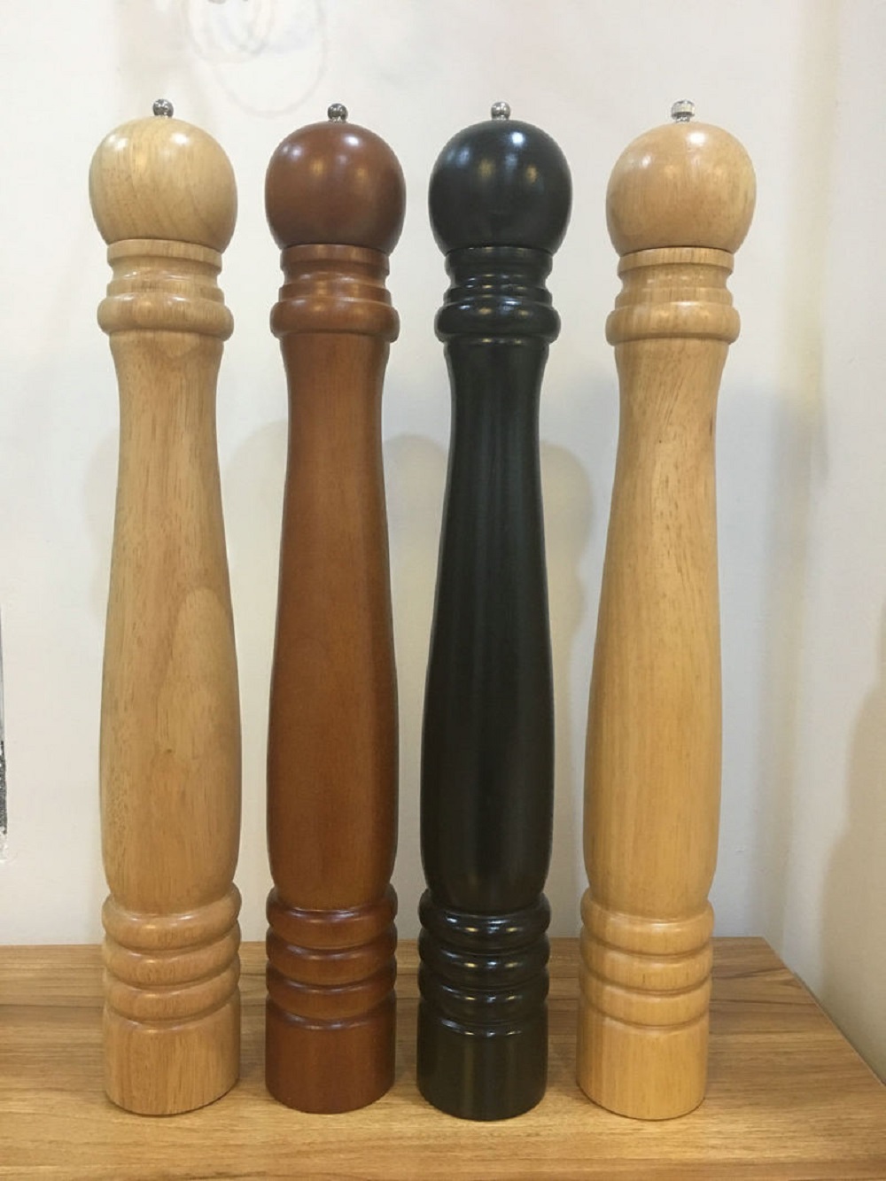 20 tommer stor peberkværn 50cm høje kæmpe justerbare ekstra store peberkværne kulstofstålkerne kok peberkværn restaurant