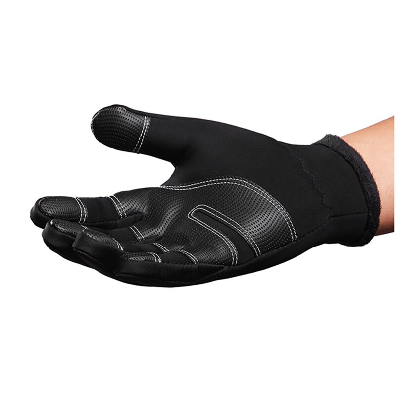 Touchscreen fiets handschoenen heren dames winter thermisch winddicht warme volledige vinger fiets handschoen antislip fiets handschoenen