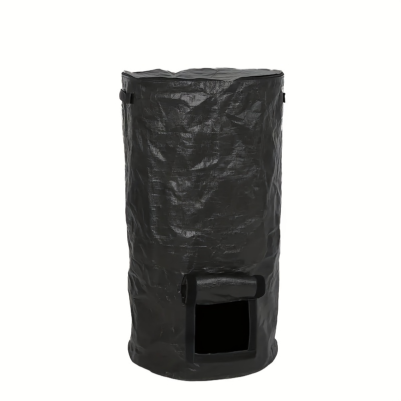 Compostbak voor buiten, herbruikbare vuilniszak, compostzak voor zelfgemaakte voedingsbodem: Paars