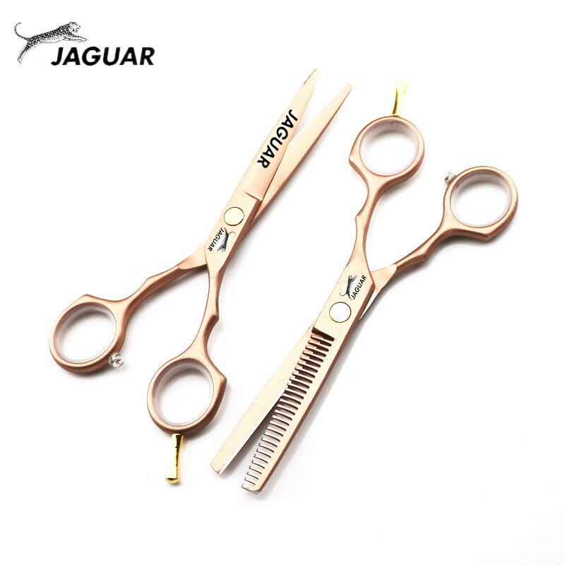 JAGUAR Hair Scissors 5.5&6.0 Inch Cutting Thinning Set Hairdressing Scissors Barber Tools salons she