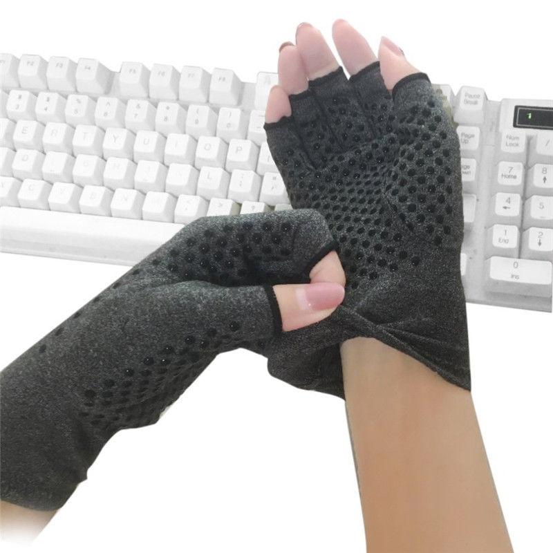 Brand 1 Pair Anti Slip Arthritis Gloves Hand Pain Relief Arthritis Finger Compression