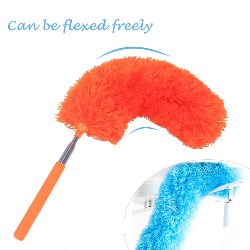 Justerbar bøyelig støvsuger støvrenser forleng tøye ut mikrofiber fjær støvkost møbler støv børste bil rengjøringe tilbehør