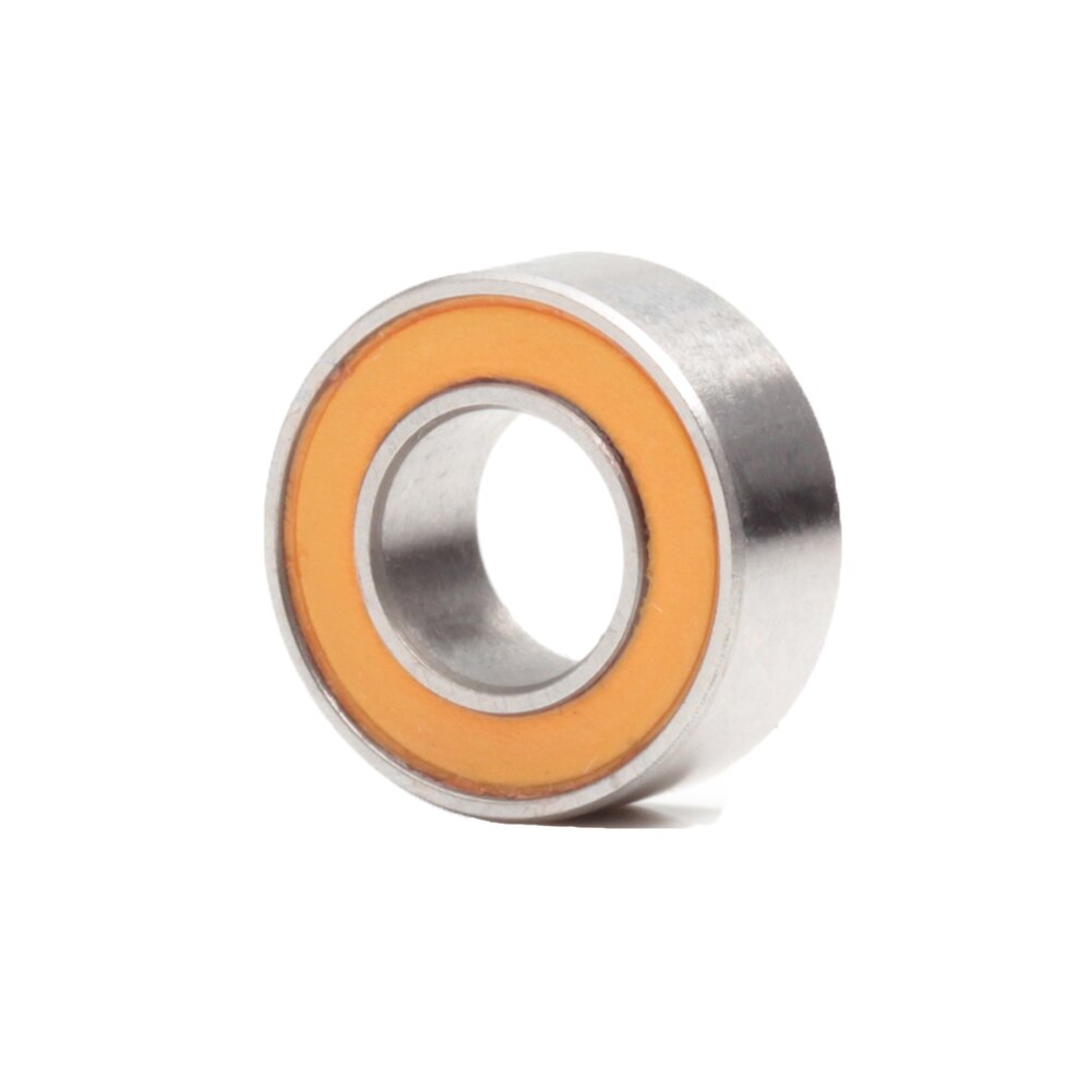 MR105RS Bearing ( 10 PCS ) 5*10*4 mm ABEC-7 Miniature MR105-2RS Ball Bearings Orange Sealed MR105 2RS