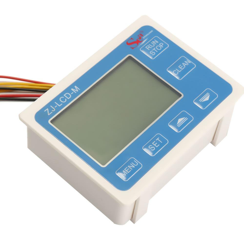 zj-lcd-m lcd digital display water flow sensor meter quantitative flowmeter seazhongjiang
