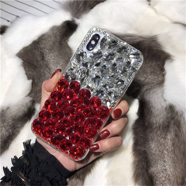 1Pcs Für Doogee N10/Y7 Fall Glitter Luxus Kristall Strass Diamant Bling TPU Telefon Fall Für Doogee N10 doogee Y7 Coque