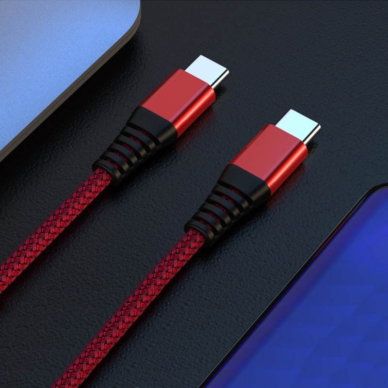 For Samsung S10 S9 S8 Note 9 Huawei Mate 20 usb type c to type c cable for macbook xiaomi Mi9 Pro PD 60W QC3.0 4.0 Charger Cable