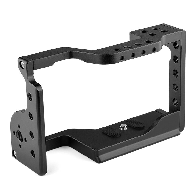 Photography Bracket DSLR Camera Rabbit Cage for Sony A6600 Aluminum Alloy Cage Handheld Stabilizer