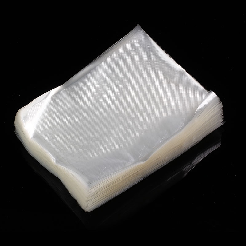 100 Stks/partij Vacuümzak Food Vacuum Sealer Vacuüm Zakken Voor Voedsel Sous Vide Verpakking Machine Verpakking Zakken