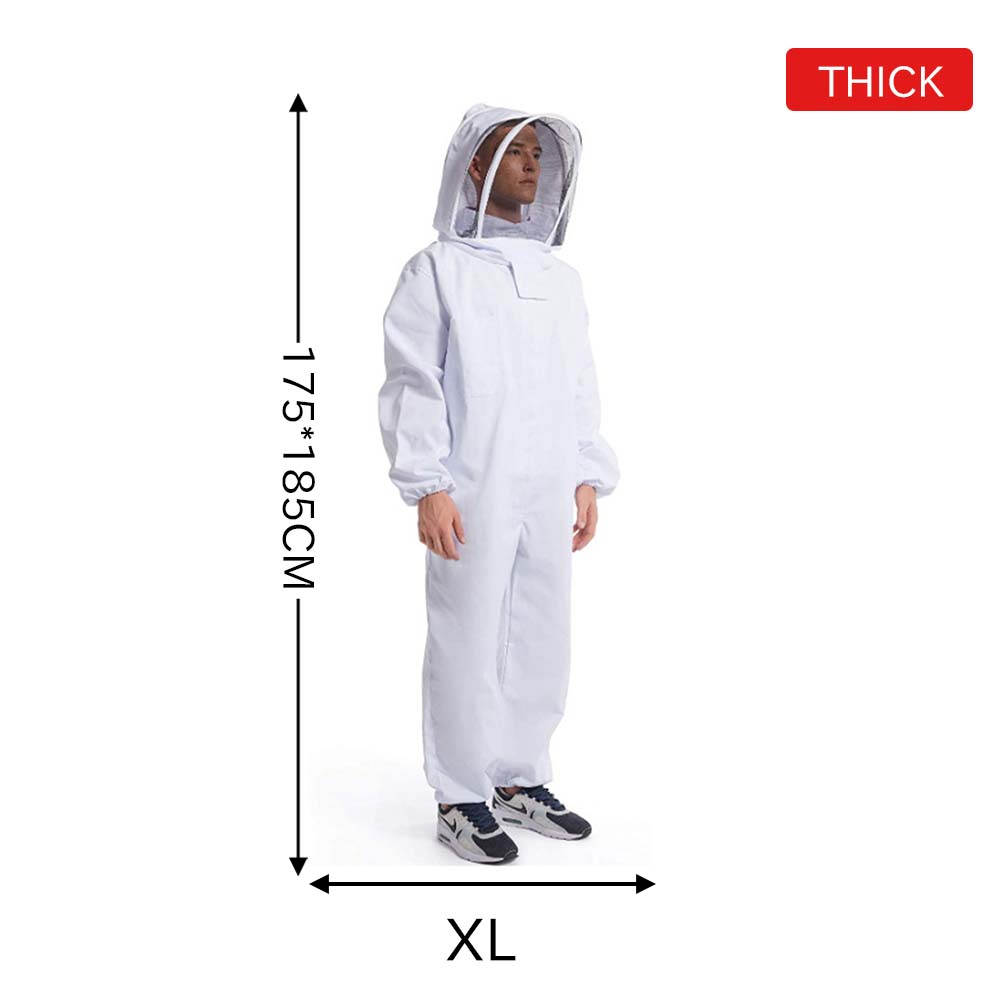 Full Body Beekeeping Clothes Beekeepers Clothes Protection Beekeeping Suit Safty Veil Unisex Children Protective: light green