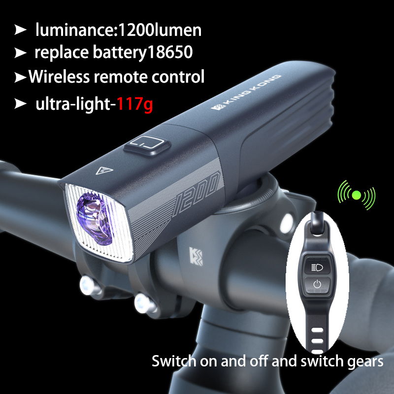 king kong Bicycle night riding lights rechargeable battery replacement riding lights no glare